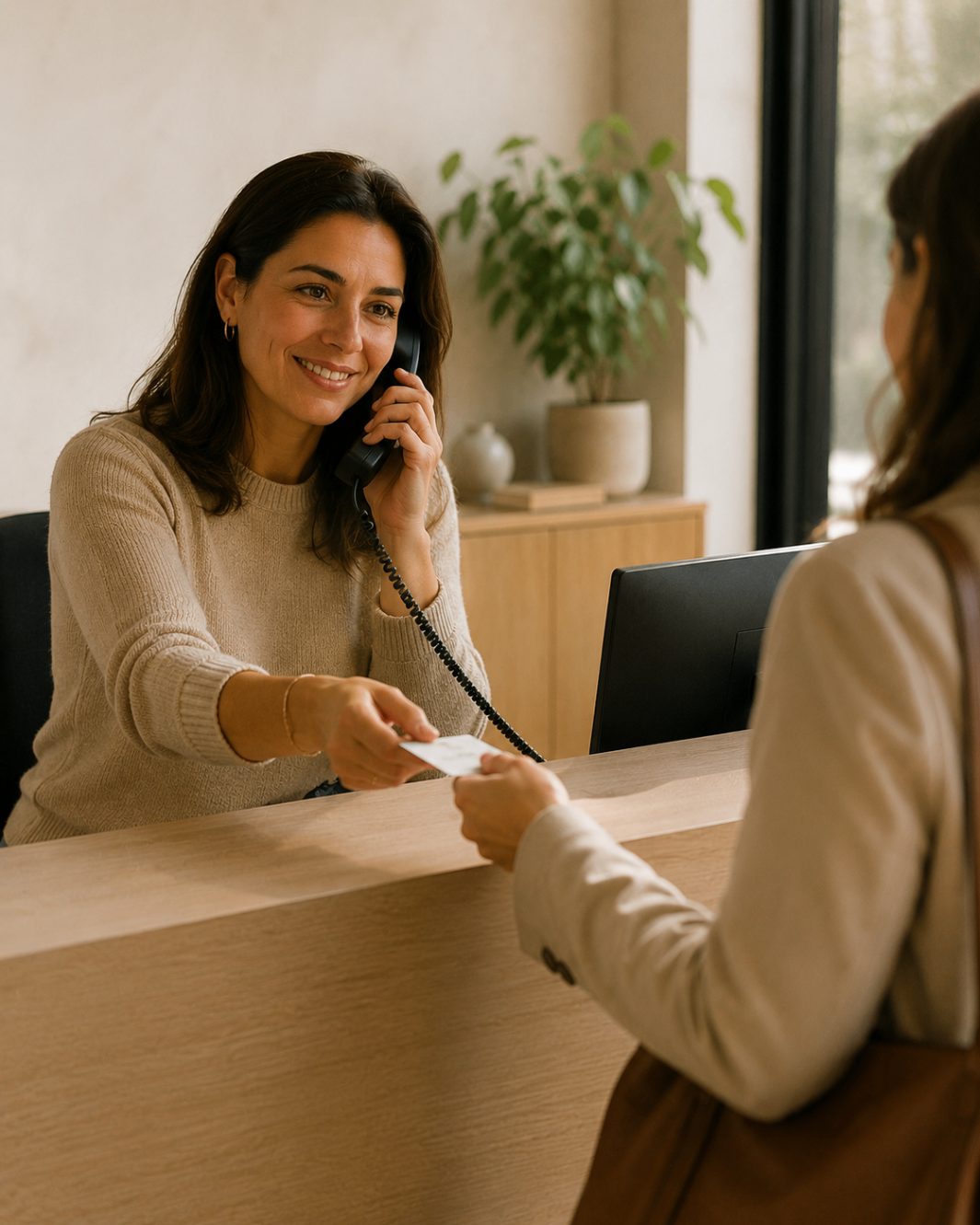 Accueil physique et téléphonique — qualité de service et relation client
