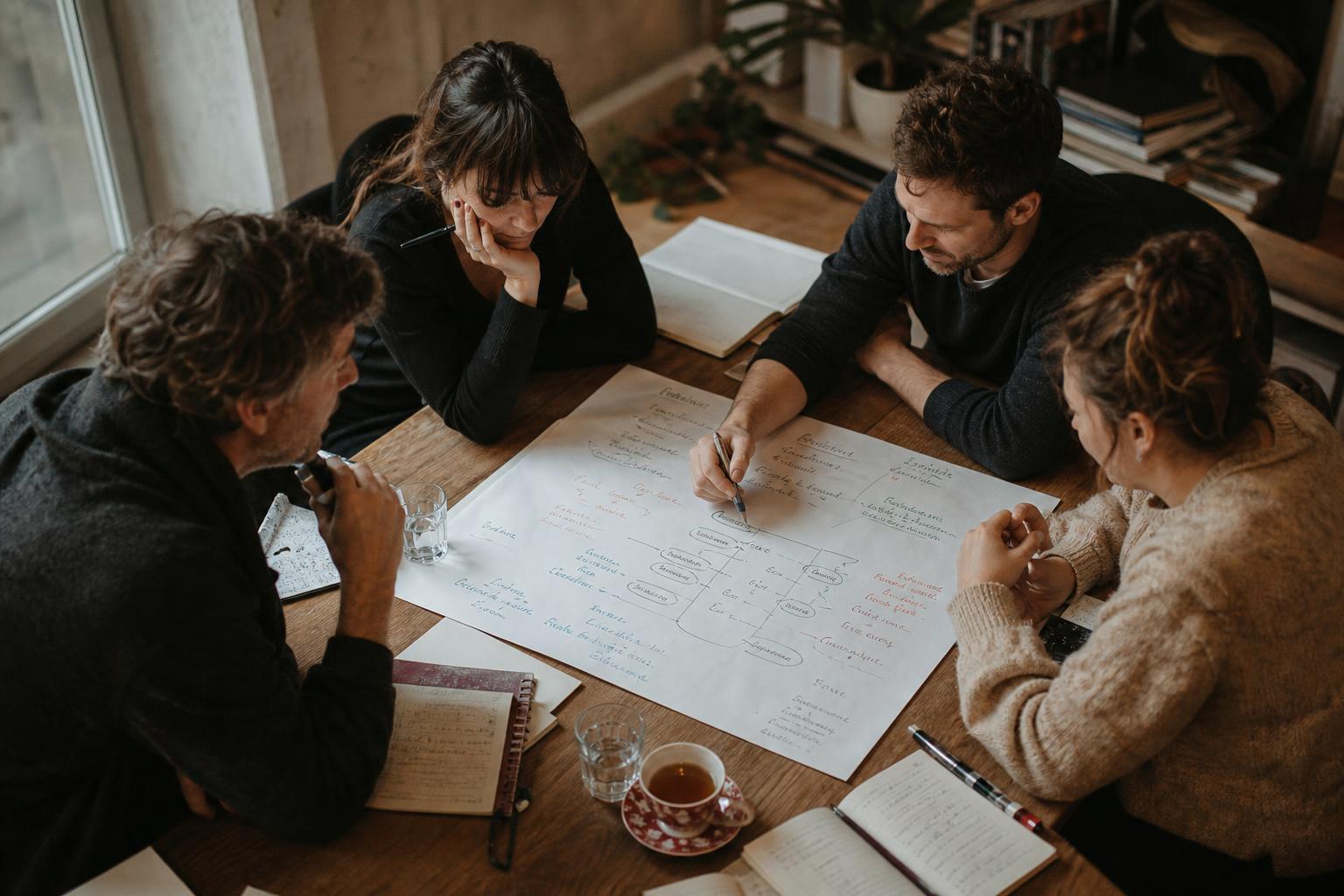 Animation de groupe et travail collaboratif lors d'une formation